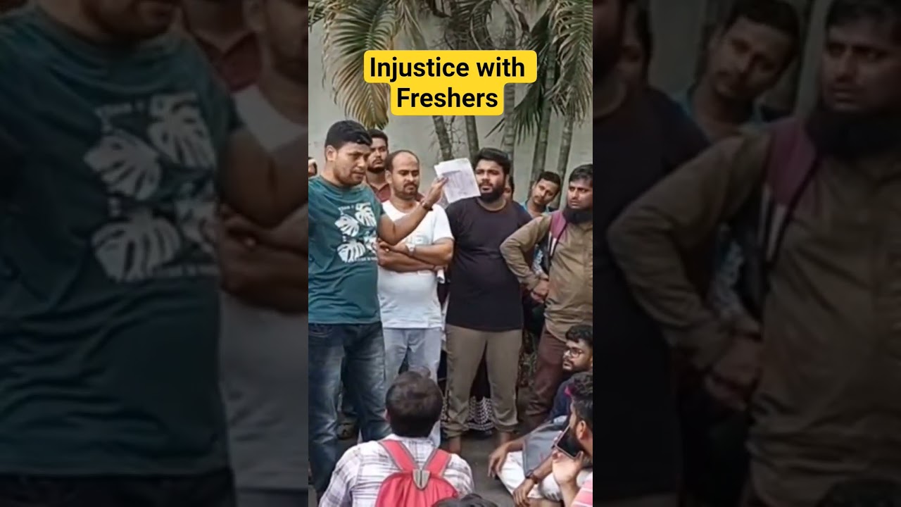 Injustice with Freshers 2nd SLST