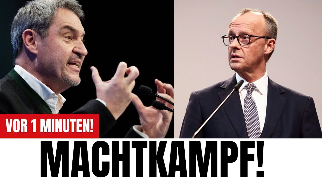 S&Ouml;DER GEGEN MERZ: Machtkampf droht die UNION zu zerrei&szlig;en! 🔥 Politisches Erdbeben in Deutschland