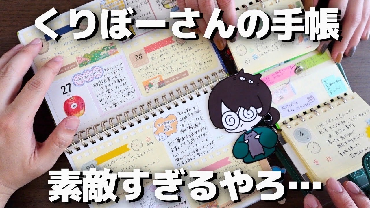 【手帳探訪コラボ】くりぼーさんのガチ使いM5システム手帳の中身を丹念にパラパラしてもらった