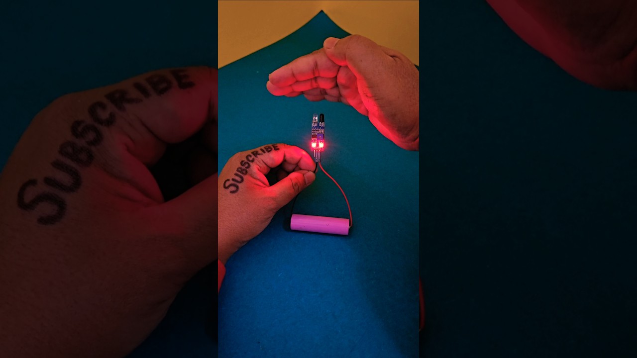 IR Sensor Module Working Check   ❤️  IR Sensor Project #electronicproject #shorts #ytshorts