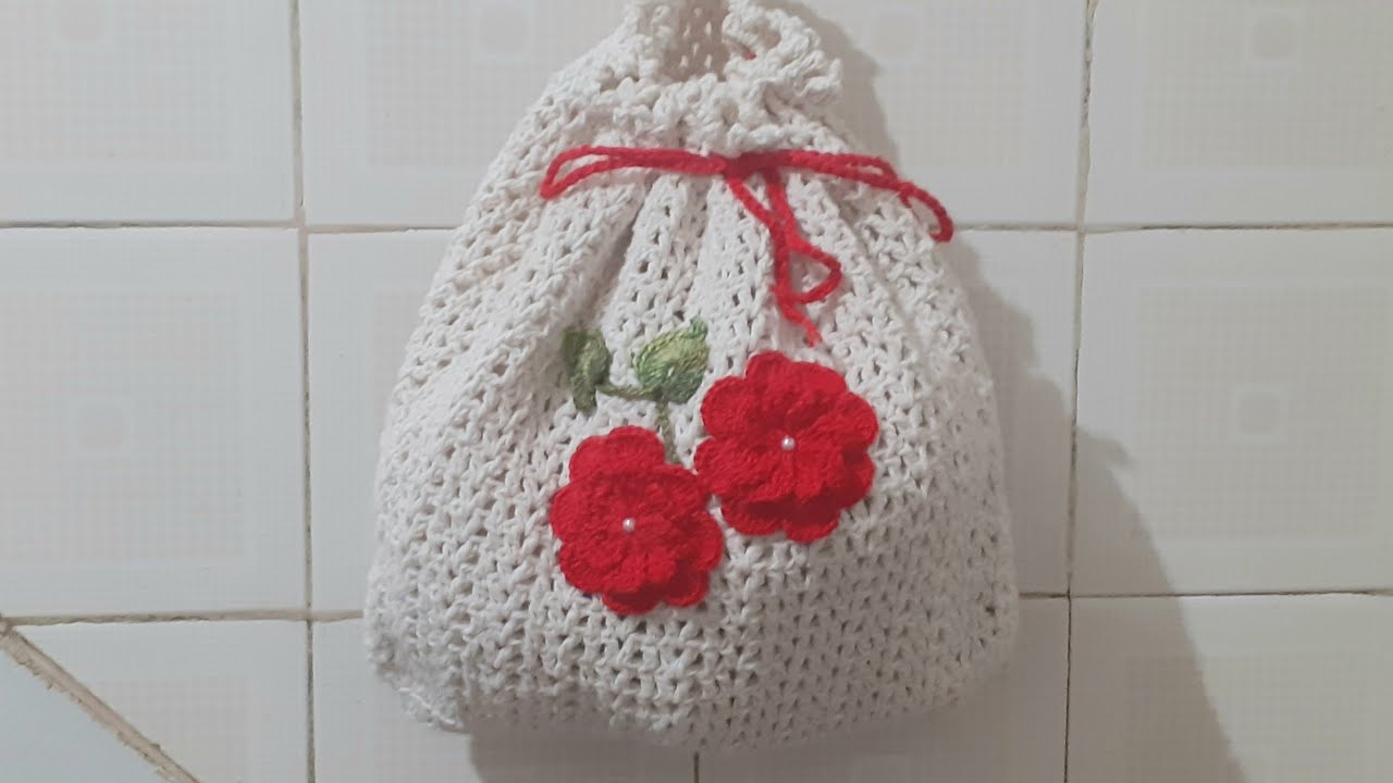 PORTA PÃO EM CROCHÊ #portapãoemcrochê