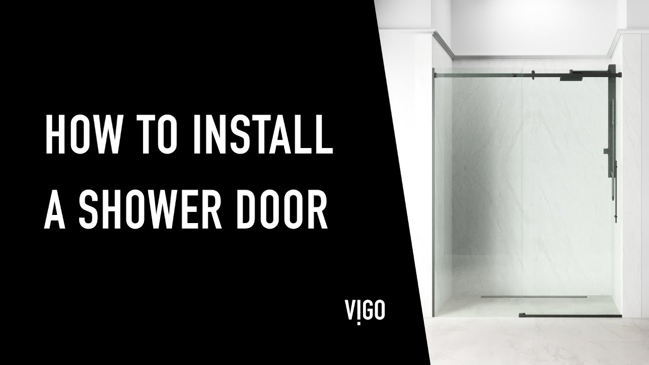 How to Install a VIGO LUCA (VG6043) Shower Door | Full Step-by-Step Guide