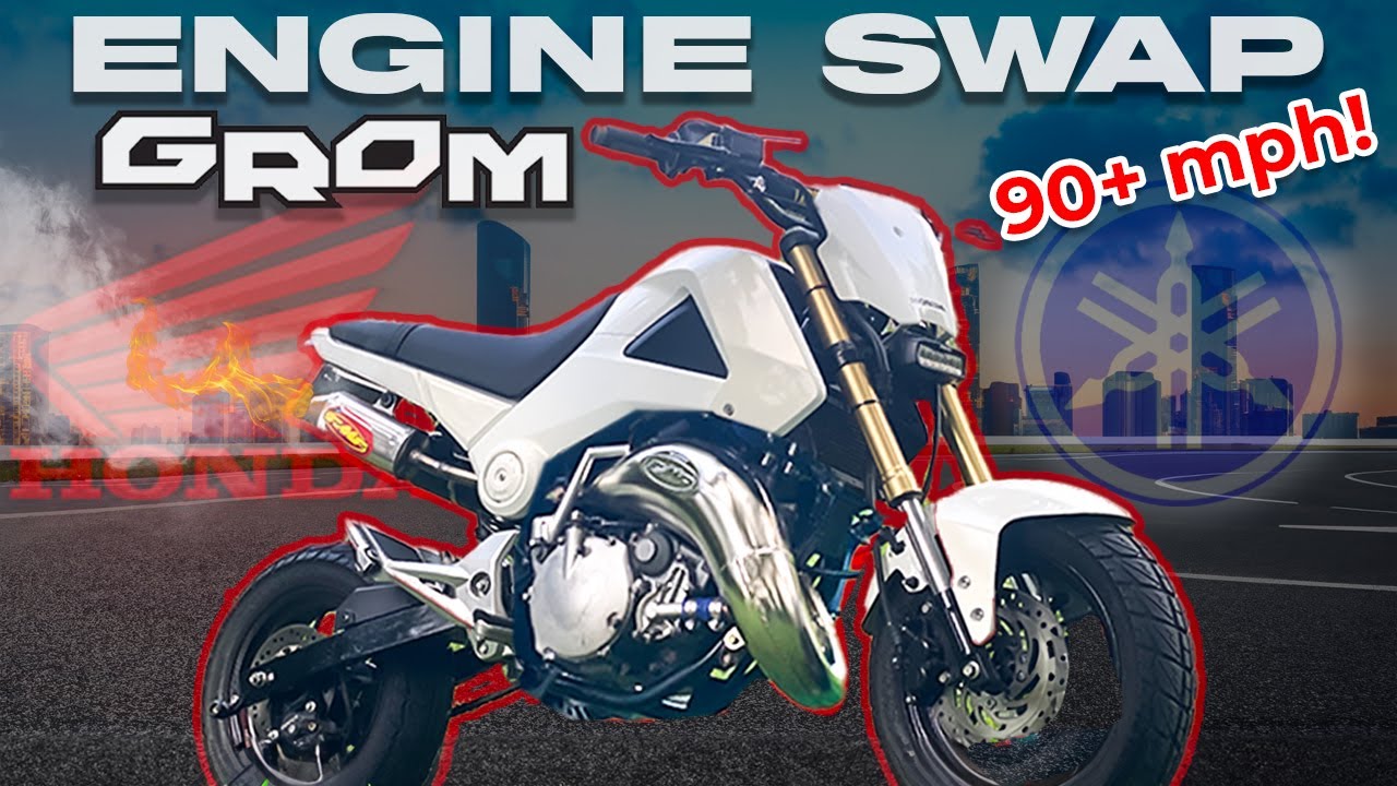 YZ125 2-тактный замененный Honda Grom!
