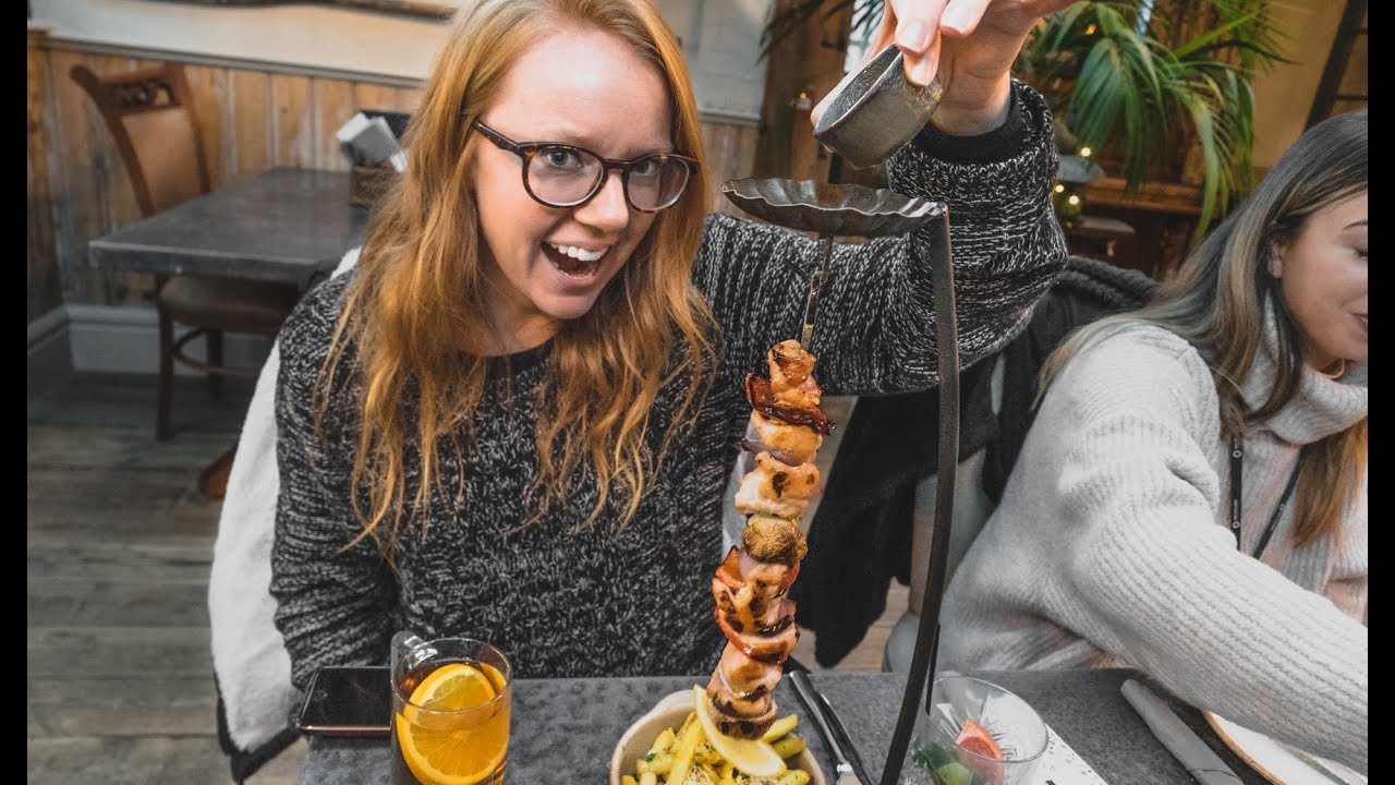 Amazing HANGING KEBAB! + Our Final Day in Birmingham, England!