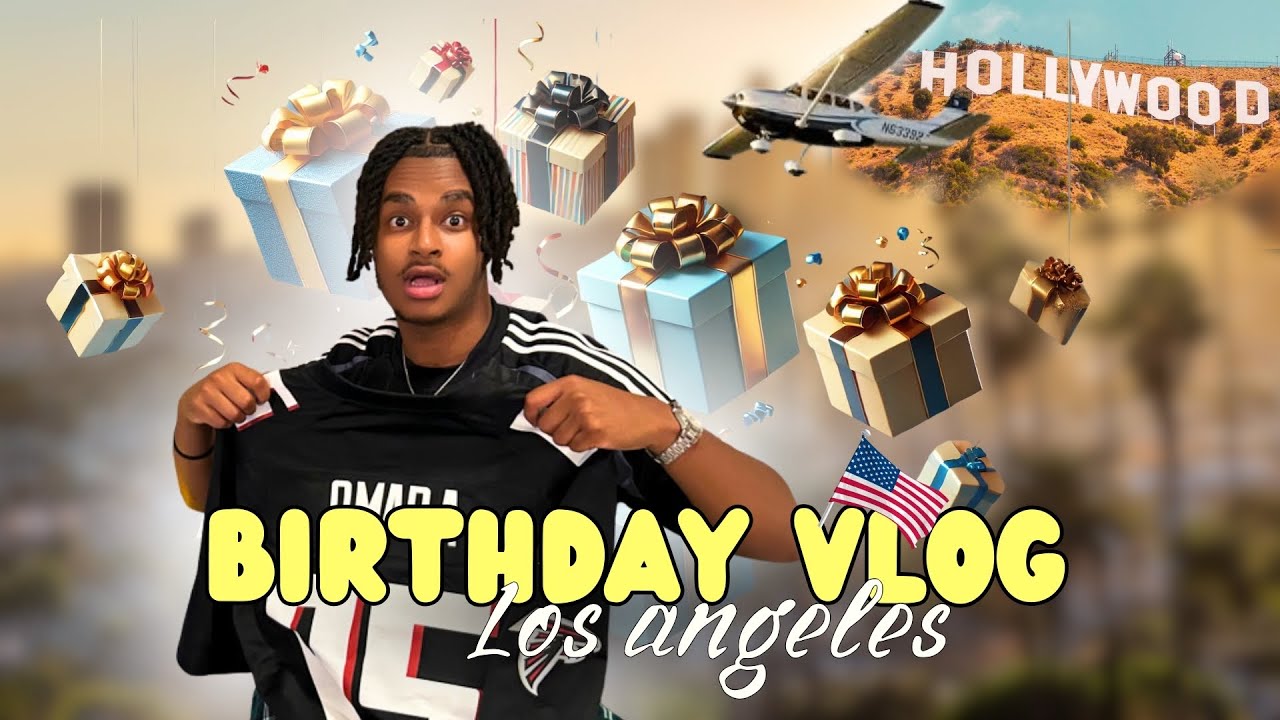 VLOG #1 🇺🇸: LOS ANGELES MON INCROYABLE ANNIVERSAIRE (activité insolite)