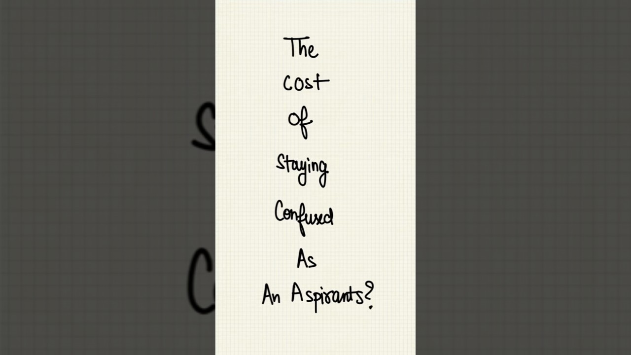 Confusion = Delay = Failure | SSC CGL ASpirants! #ssccgl #rrbntpc2026