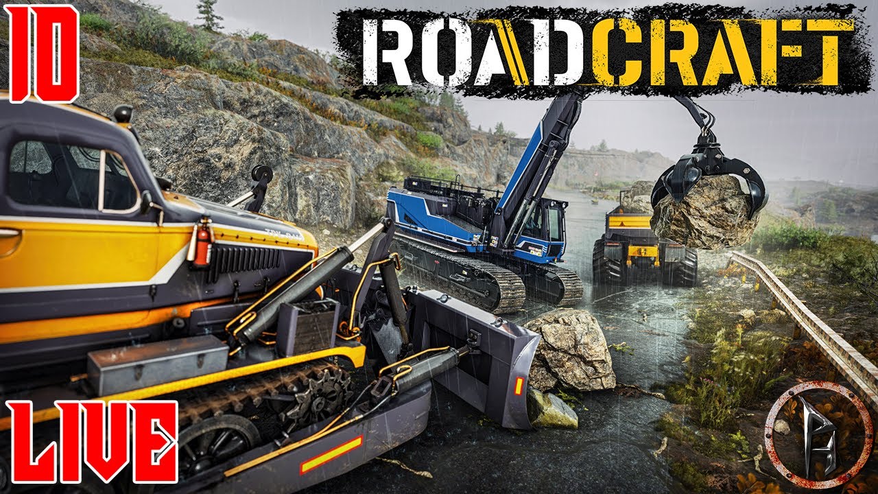 RoadCraft | Live | Acél és homok! Széttrancsírozzuk a területet!