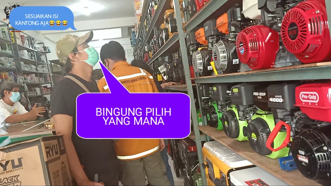 MESIN PENGGERAK / KETINTING BERMACAM MACAM JENIS DAN KEKUATAN @Mandau Fishing Adventure