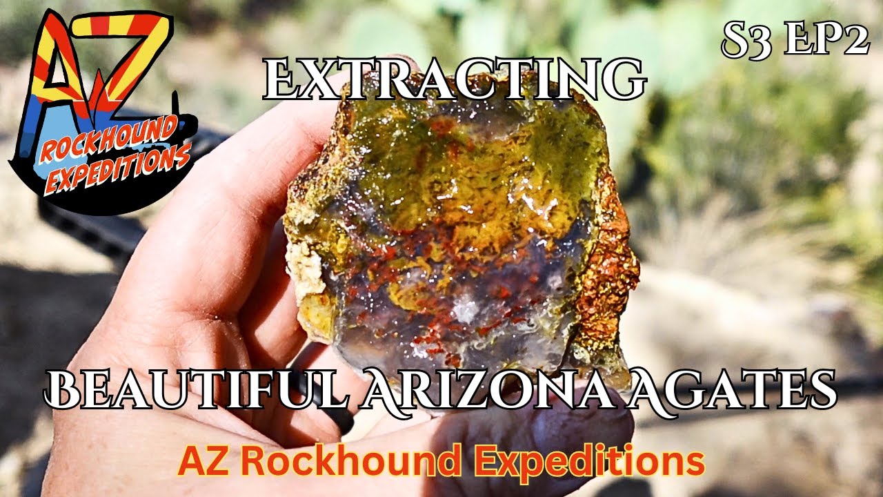 Extracting Beautiful Arizona Agates S3 EP2
