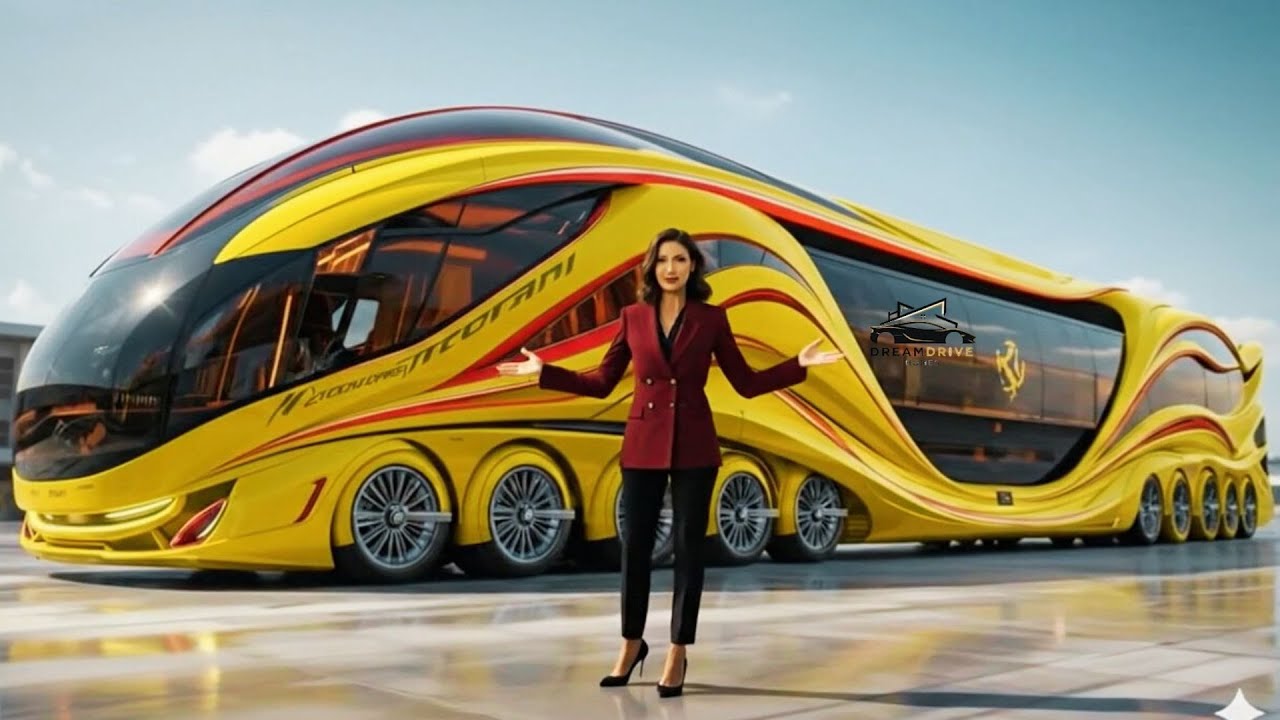 2026 Ferrari Luxury Motorhome &ndash; The Ultimate Single-Floor Supercar Home on Wheels  Next-Gen Travel