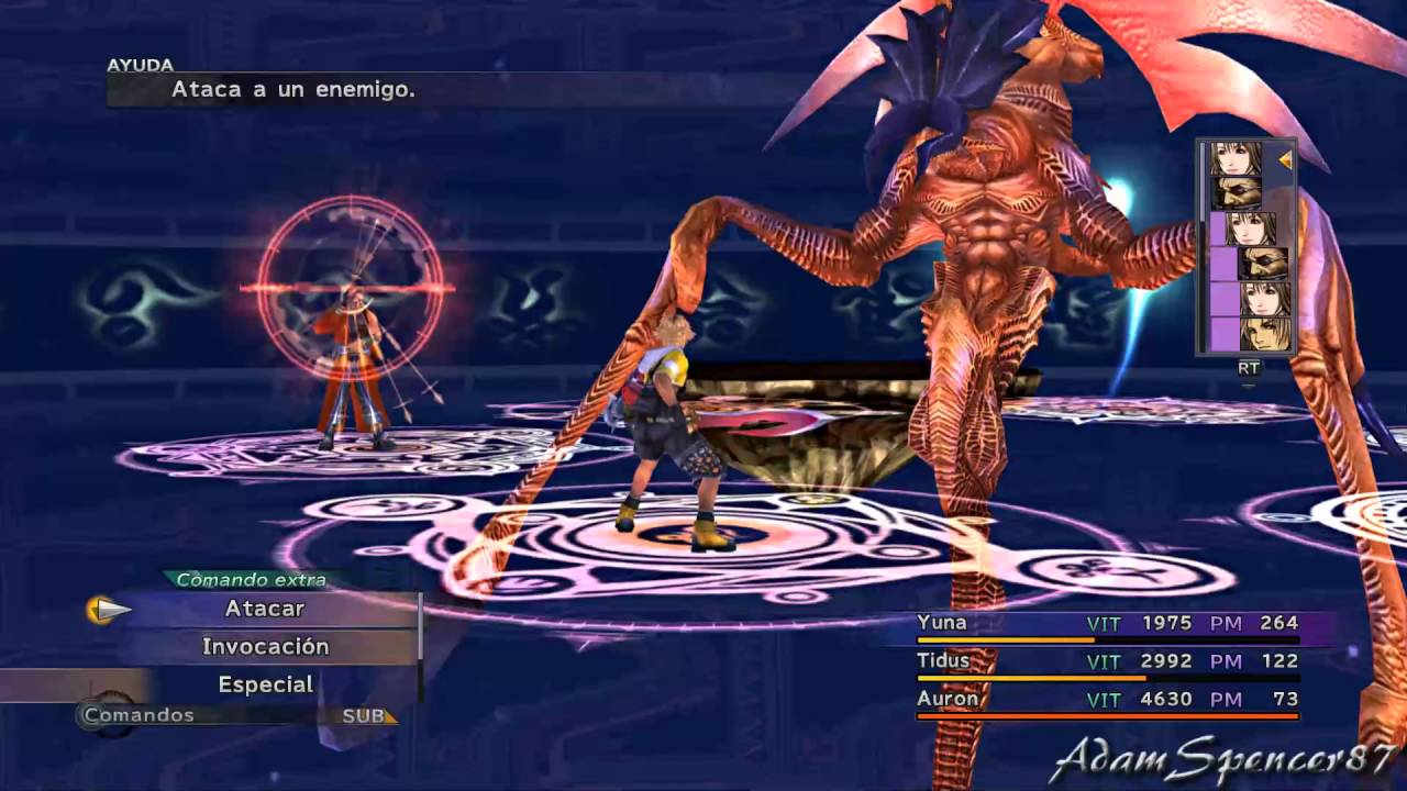 24. Final Fantasy X HD Remaster Walkthrough - Custodio Infernal Boss
