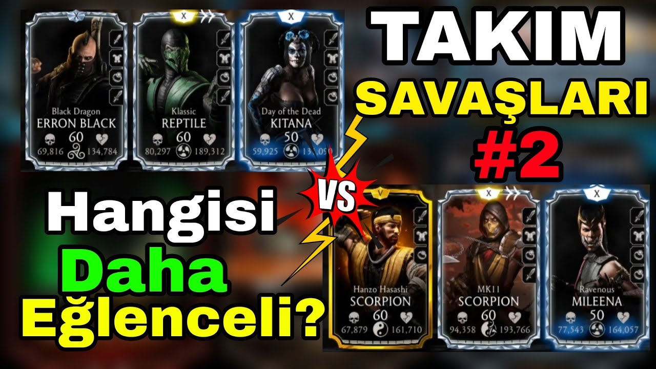 TAKIMLARINIZ KAPIŞIYOR | Takım Savaşları #2 | Mk Mobile