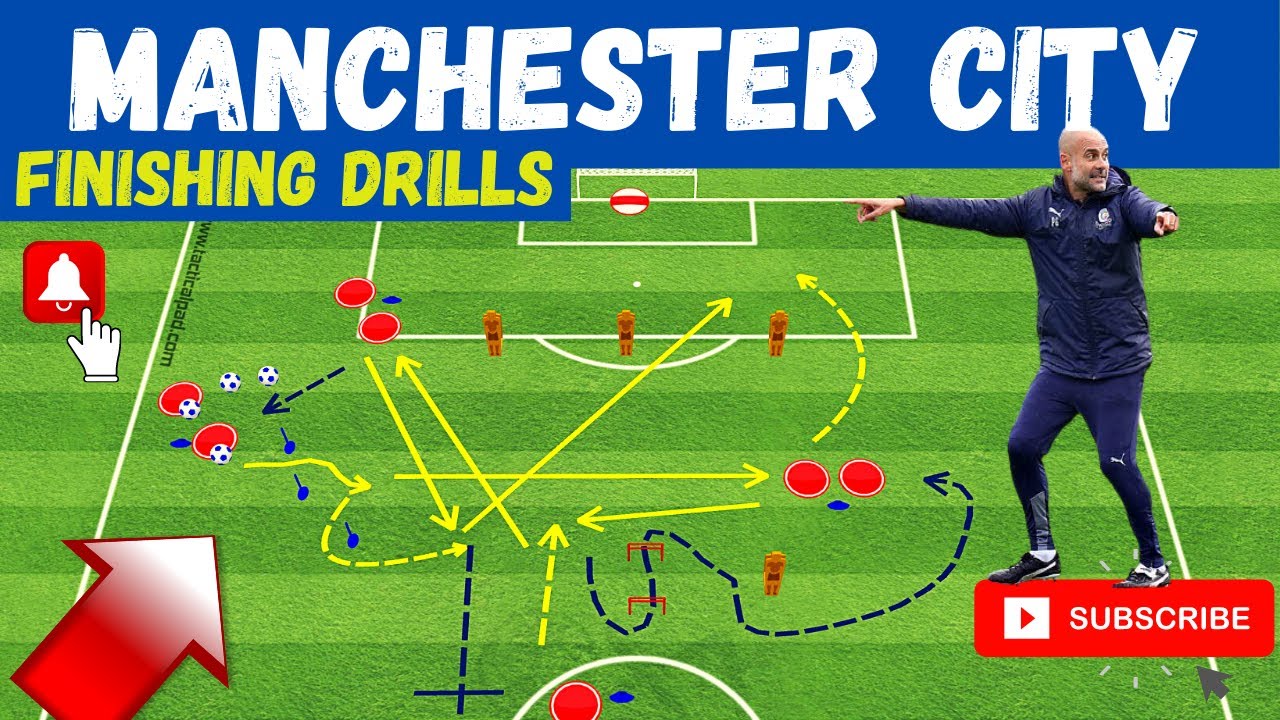 🎯Pep Guardiola - Passing And Finishing Drills - 3 Shooting Drills (2022)