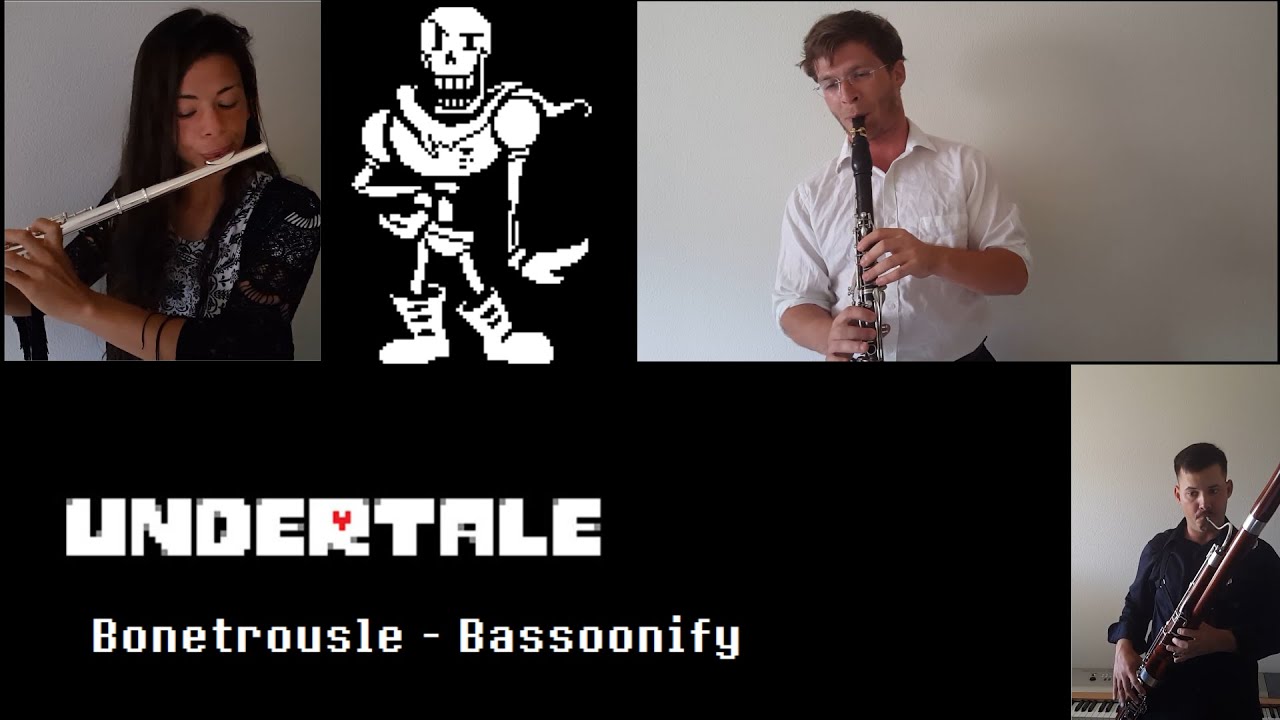 Undertale: Bonetrousle - Flute, Clarinet, Bassoon Cover