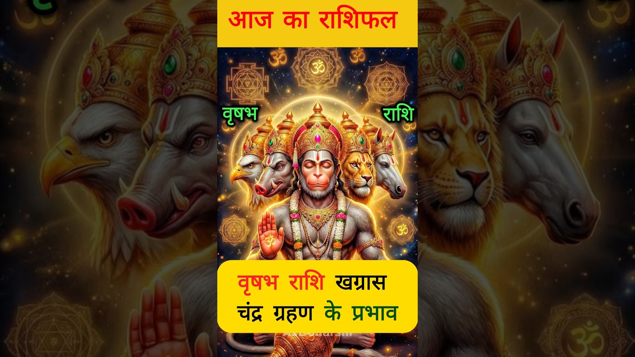 🔱 Chandra Grahan Powerful Impact! | 03 March 2026 | Hanuman Blessings for Taurus ♉🌙
