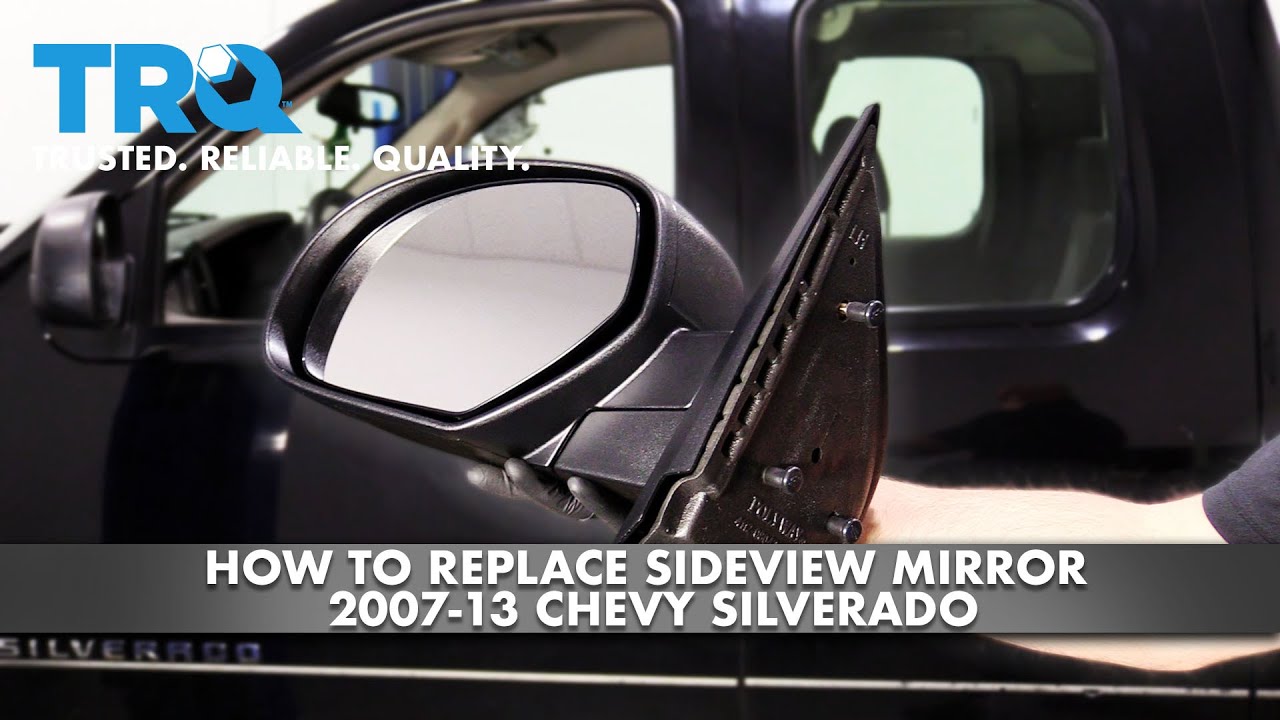 Как заменить боковое зеркало заднего вида на Chevrolet Silverado 2007–2013 годов