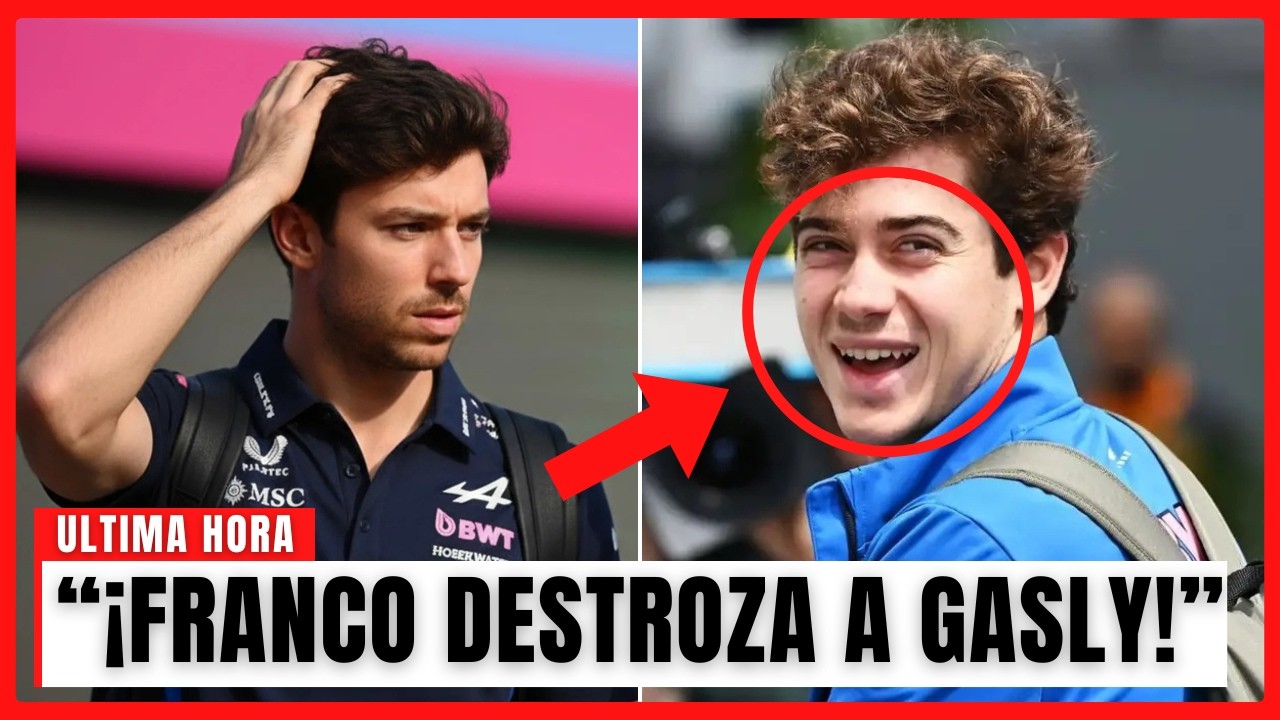 ¡ESCÁNDALO TOTAL: GASLY ATACA A FRANCO Y LA RESPUESTA DE BRIATORE LO DEJA FUERA!