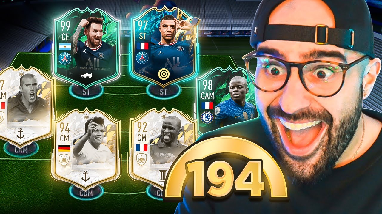 WHAT A FUT DRAFT!! 194 DRAFT CHALLENGE!! FIFA 22 Ultimate Team