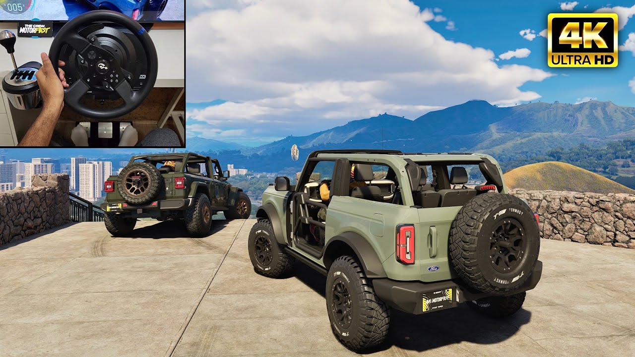 Ford Bronco & Jeep Wrangler | Offroading | The Crew Motorfest | Thrustmaster T300RS gameplay