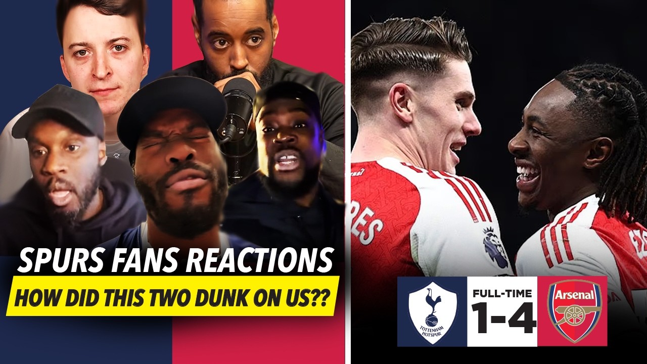 SPURS FANS FUMING 😡 After Eze & Gyökeres RUN RIOT! Absolute Destruction! TOTTENHAM 1-4 ARSENAL