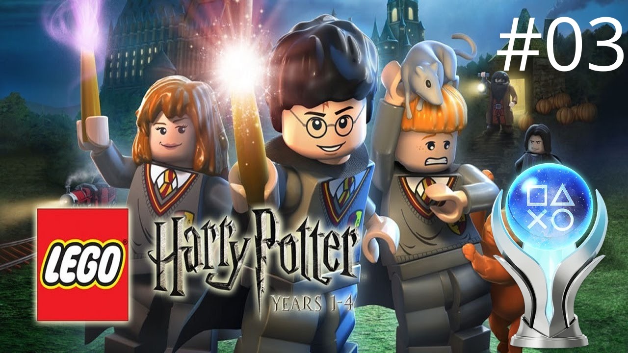 Lego Harry Potter ANOS 1-4 Detonado De Platina - A Pedra Filosofal Parte 3 [100% Guia]