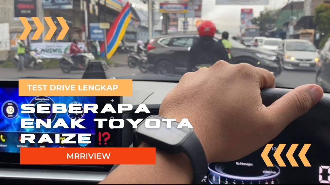 SEBERAPA ENAK TOYOTA RAIZE ⁉️ || TEST DRIVE LENGKAP