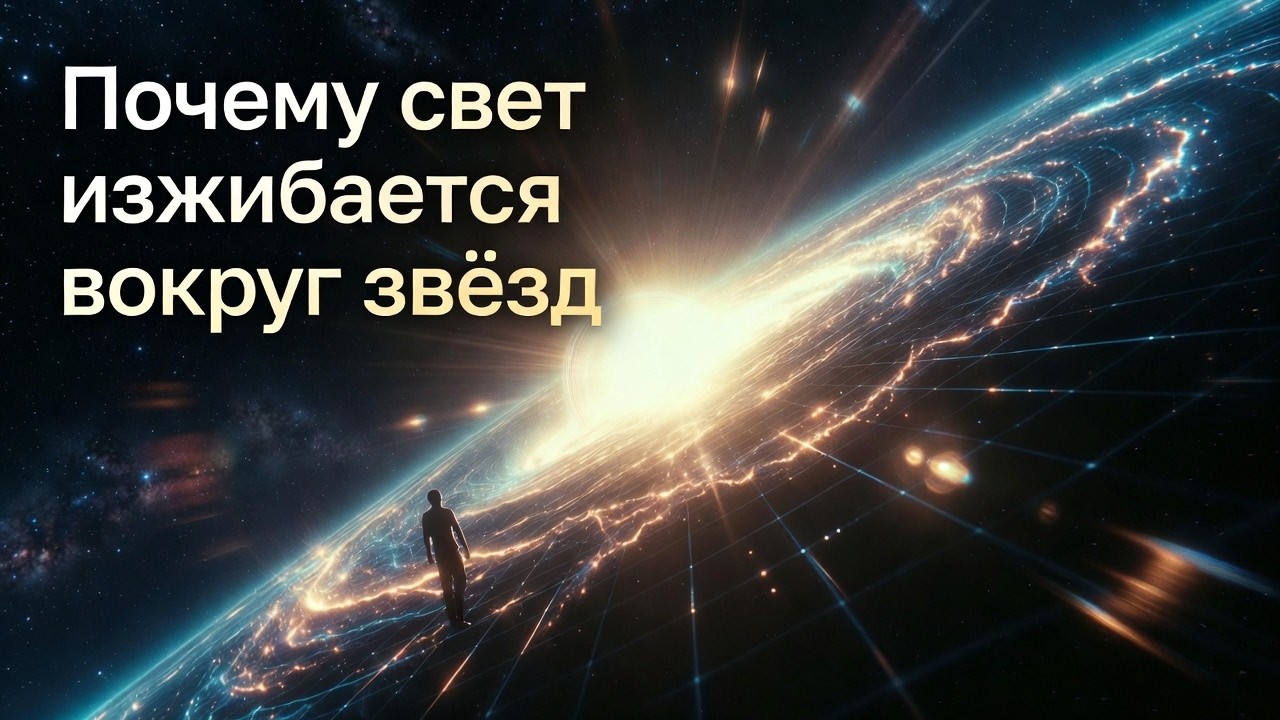 Почему свет изгибается вокруг звёзд? Ответ Фейнмана УНИЧТОЖИТ вашу реальность