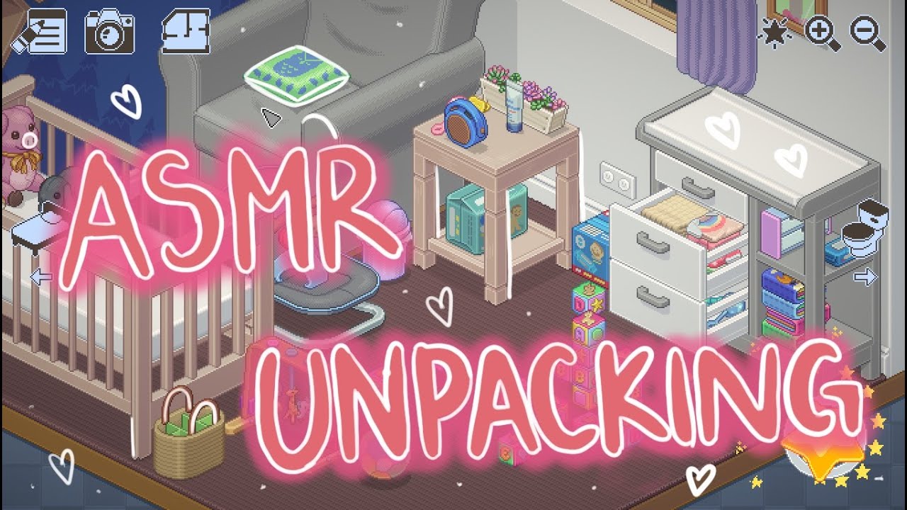 ASMR | UNPACKING gameplay en español 4 ✭・.・✫