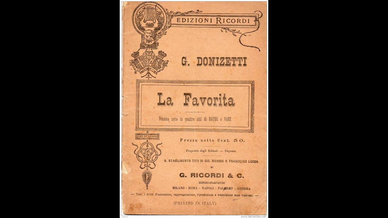 Donizetti:   La Favorita -  Sei tu, mio nume tutelar... A tanto amor -  Bruscantini, Cossotto, Kraus