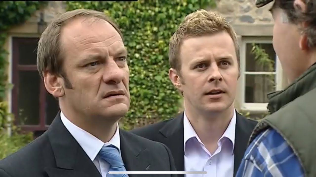 Emmerdale Jimmy King & Jack Sugden Nearly Fight 27th June 2006