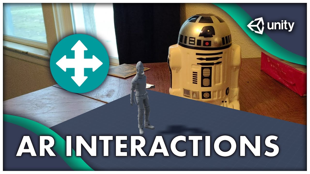 AR Interactions Augmented Image Adventure | #ARCore #Unity