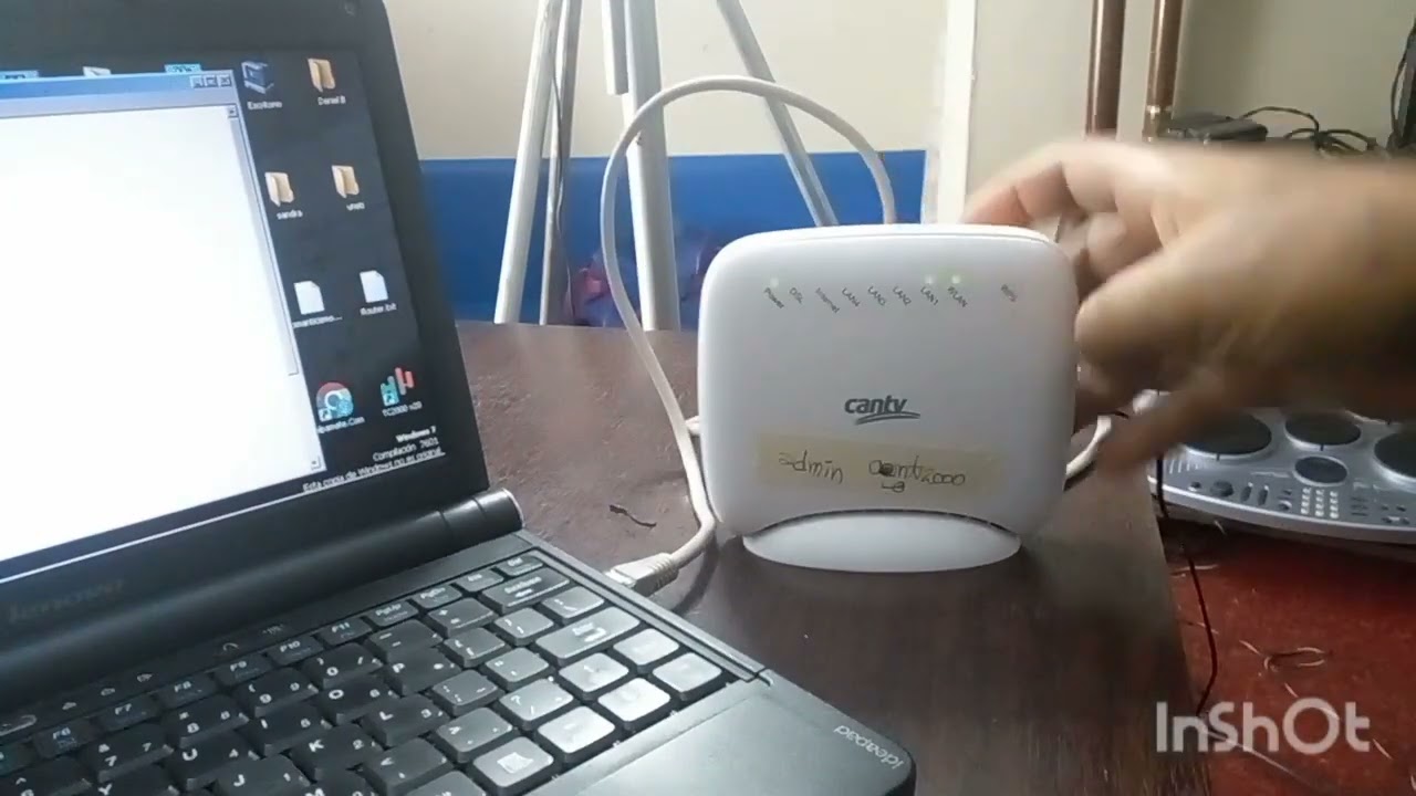 Como cambiar la clave de tu Modem Cantv 😎 Modelo Zte /  Huawei