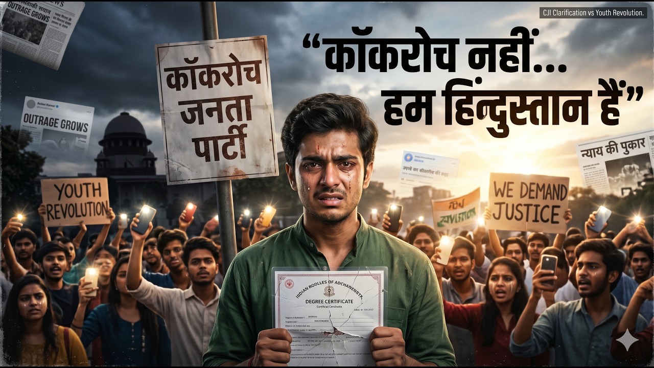 कॉकरोच नहीं, हम हिंदुस्तान हैं  | Ham Cockroach Nahi Hidustan hai | Youth Anthem | Andu Creations