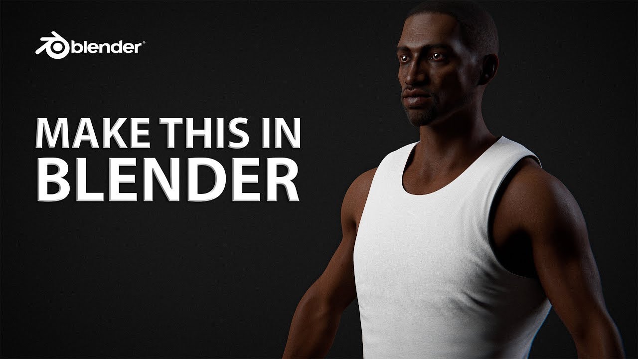 Create Photoreal Characters Fast using Human Generator in Blender