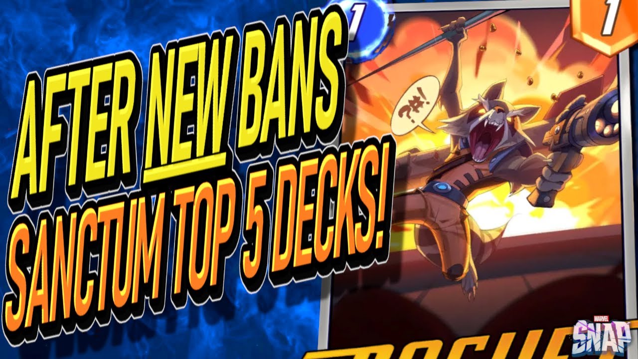 Top 5 Sanctum Showdown Deck Guide! Play These After the Bans To Get More Charms! Marvel Snap