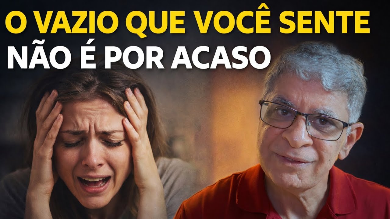 O VAZIO QUE VOC&Ecirc; SENTE N&Atilde;O &Eacute; POR ACASO