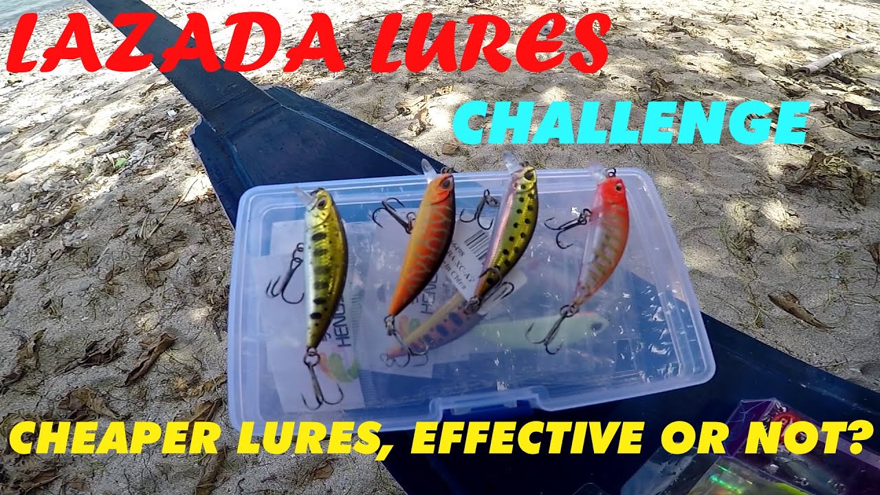LAZADA LURES  PART#1 | MURANG PAMAIN SA LAZADA, MABISA BA? | FIELD TEST | MULTI SPECIES CATCH