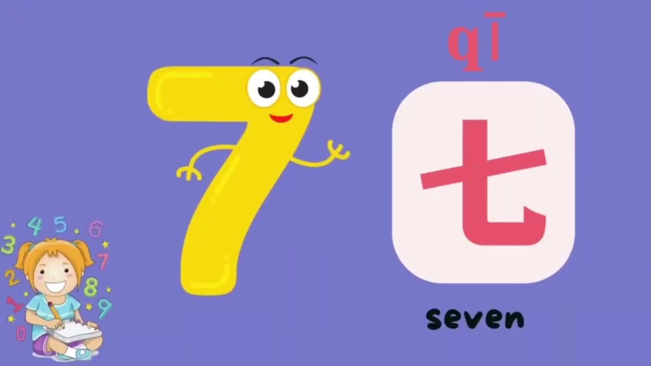 learn chinese for kids |yct 1 lesson 1 |chinese numbers 1 to 10 学数字1-10 你好 再见 hello goodbye