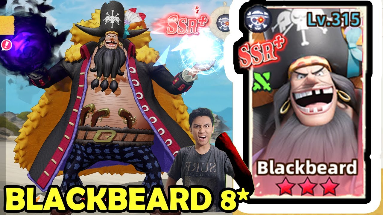 GACHA BLACKBEARD MENUJU BINTANG 8 !! BROKEN BANGET TIDAK BISA DI KILL - SAILING TREASURE