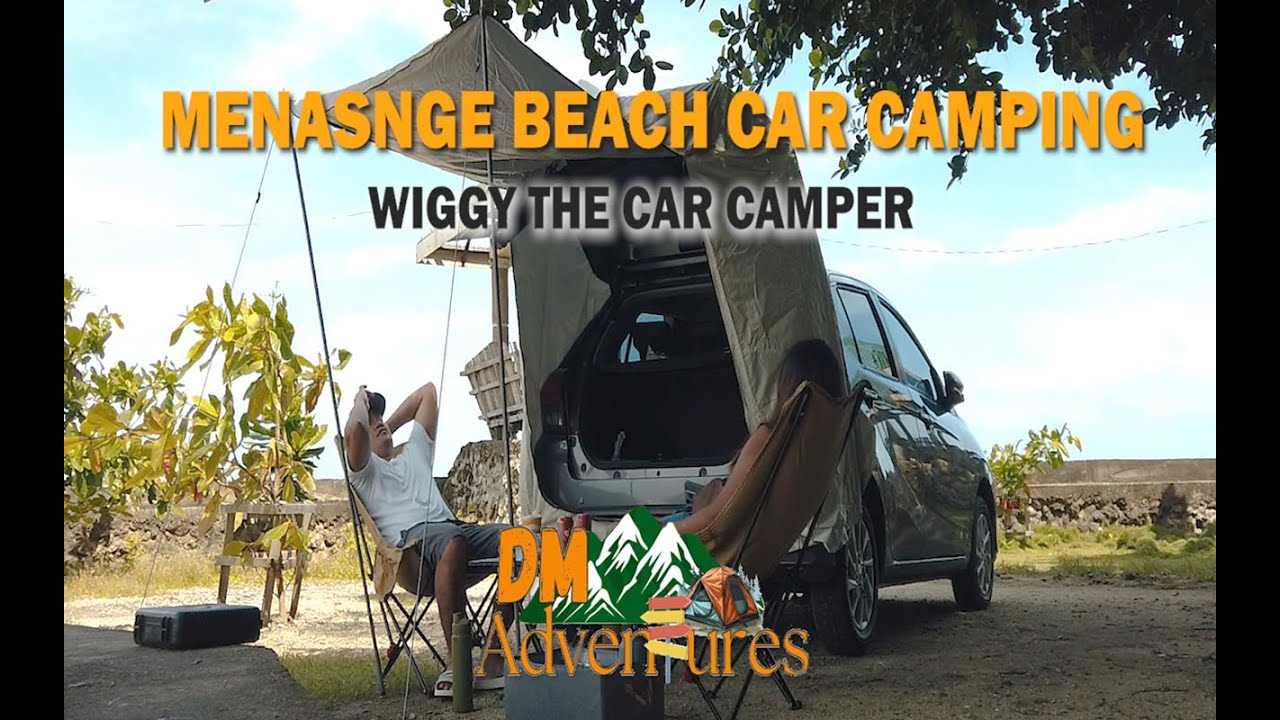 MENASNGE BEACH CAR CAMPING | Wiggy the Car Camper | Wigo G 2024 #dicomaymayadventures #easternsamar