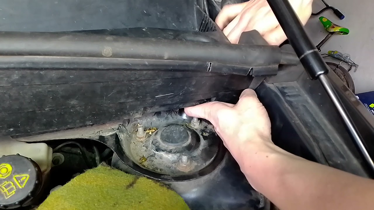 Установка отлива на Ford Fusion под жабо