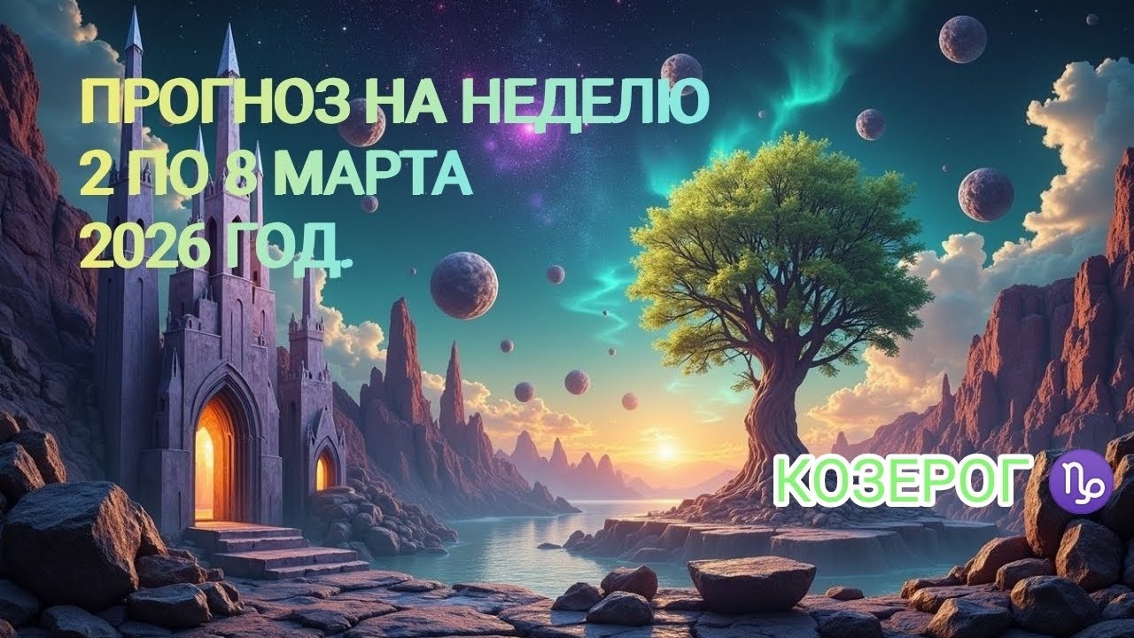 КОЗЕРОГ ♑ ПРОГНОЗ НА НЕДЕЛЮ С 2 ПО 8 МАРТА 2926 ГОД 