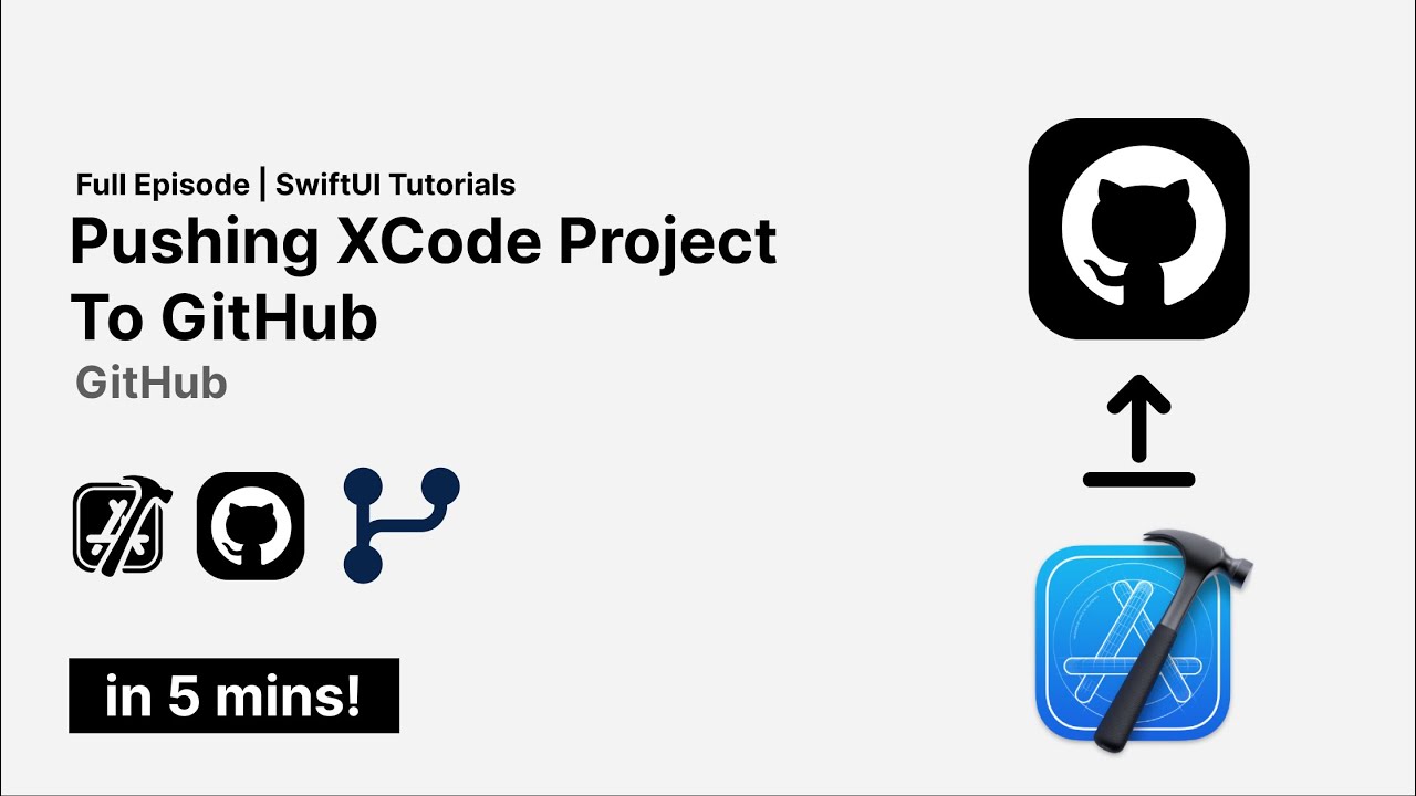 Как загрузить свой проект Xcode на GitHub за 5 минут | Уроки по SwiftUI