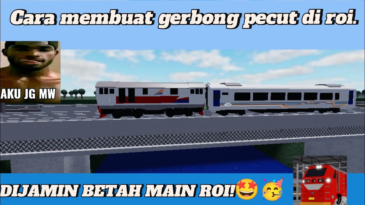 CARA BUAT GERBONG PECUT DI ROI!🤩