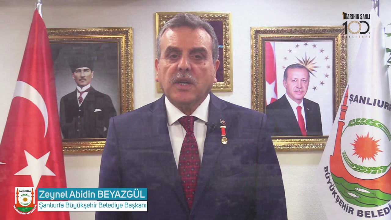 BAŞKAN BEYAZGÜL, ŞANLIURFA'NIN 100  KURTULUŞ YIL DÖNÜMÜNÜ KUTLADI