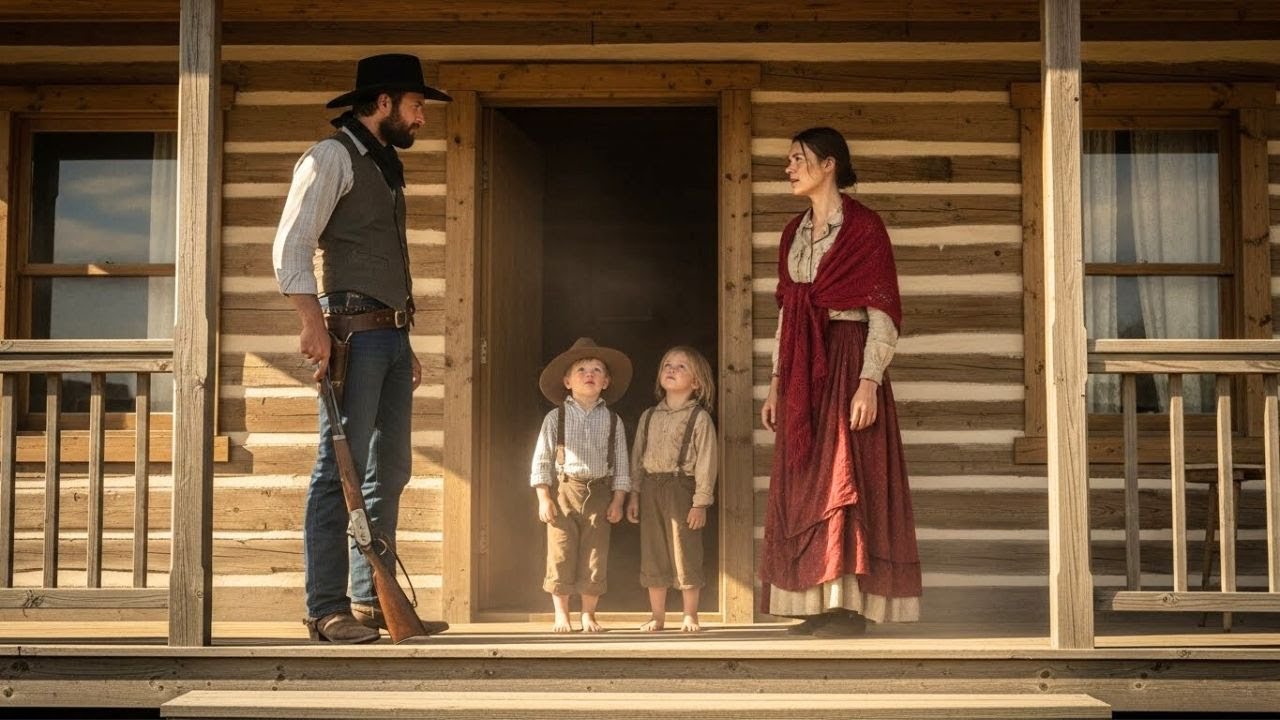 A Widow Knocked on a Cowboy’s Door With Two Kids — What She Said Changed Him Forever