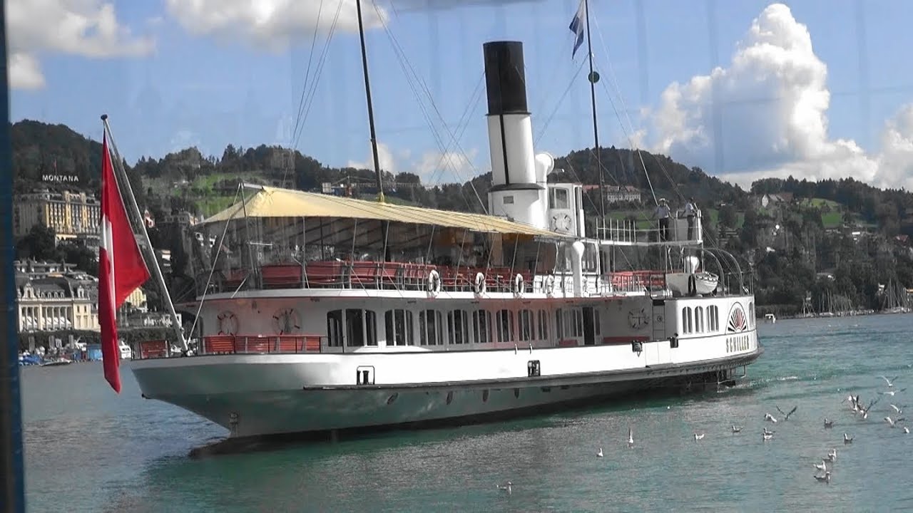 Vierwaldstättersee. Grosse Rundfahrt - Lake Lucerne Switzerland 2019 08 16