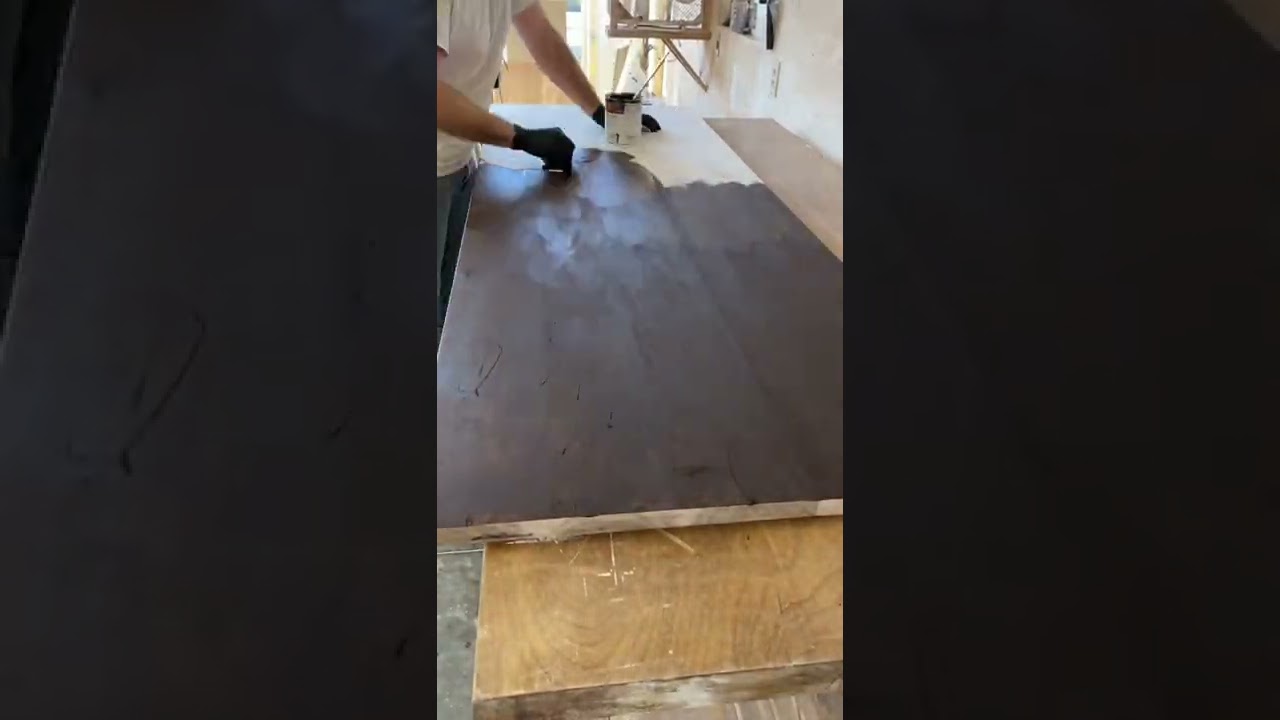 Dark stain!