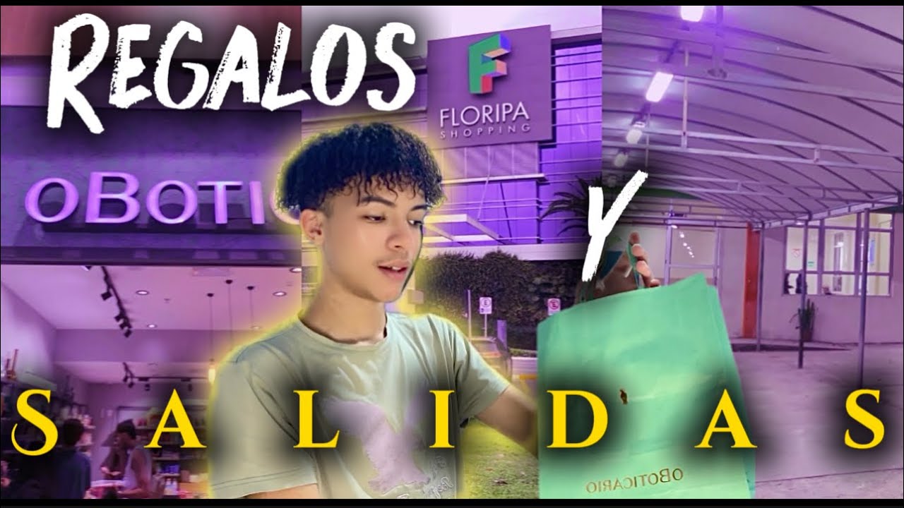 Me llega regalo de São Paulo| visita a floripa shopping🛍️|mostrando mi escuela de todo un poco 