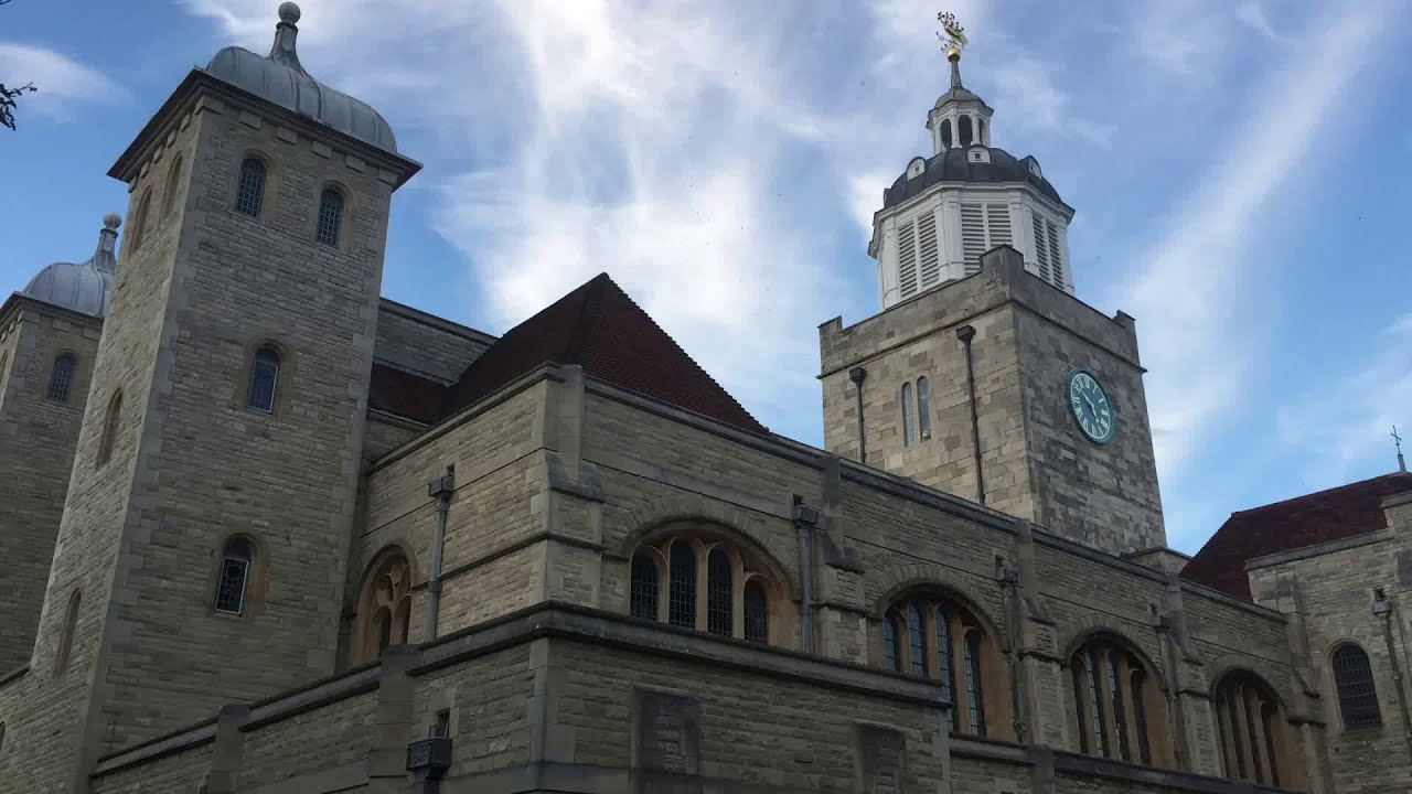 Bell Ringing at Portsmouth Cathedral, Hampshire